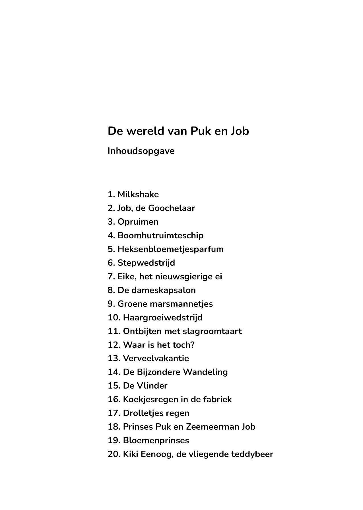 De Wereld van Puk en Job - Afbeelding 3